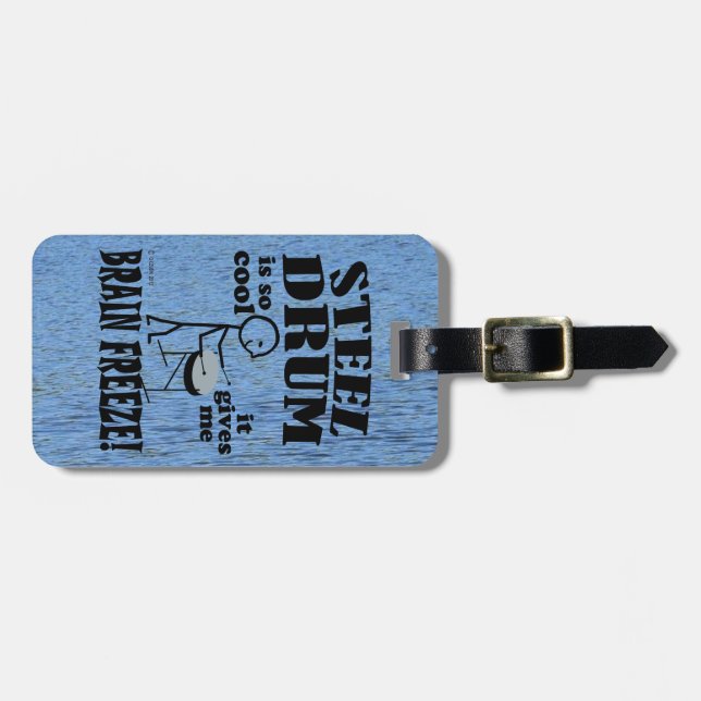 Stahltrommel, Braindfriere Gepäckanhänger (Vorderseite horizontal)