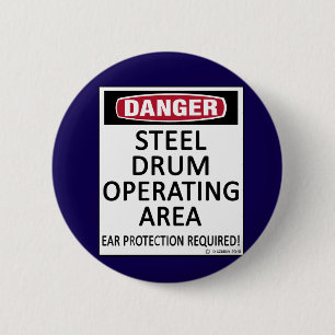 Stahltrommel Button
