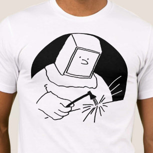 Stahlverarbeitung Metallbauer Schweißer Schmied T-Shirt