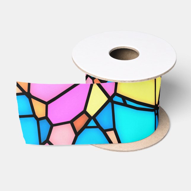 Stain Glass Lite Satinband (Spule)