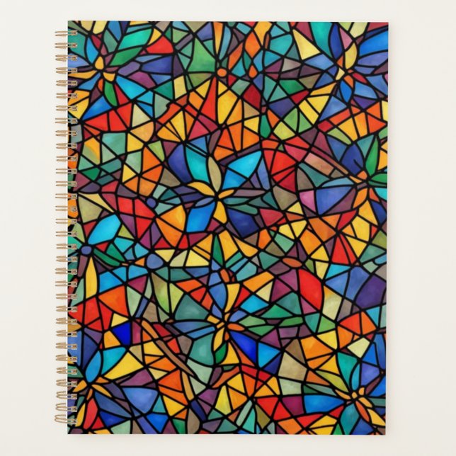 Stain Glass Planner Planer (Vorderseite)