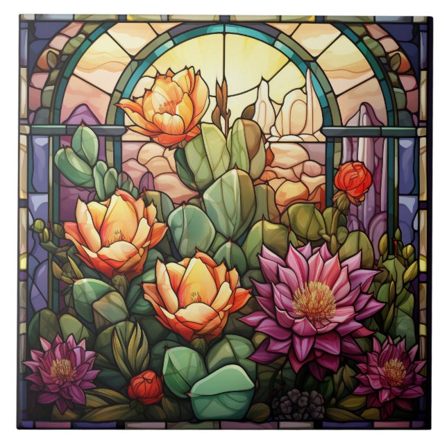  Stained Glass  Fliese (Vorderseite)