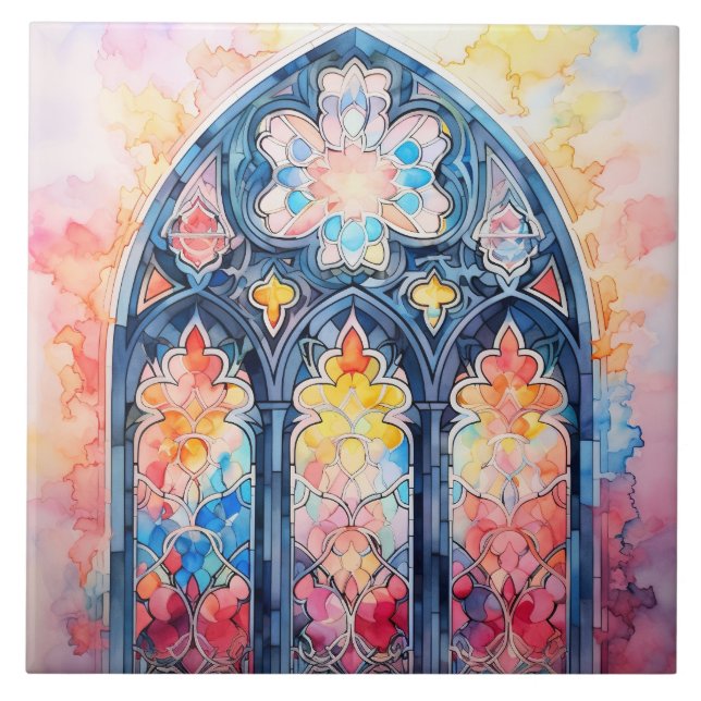 Stained Glass  Fliese (Vorderseite)