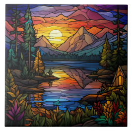 Stained Glass Fliese