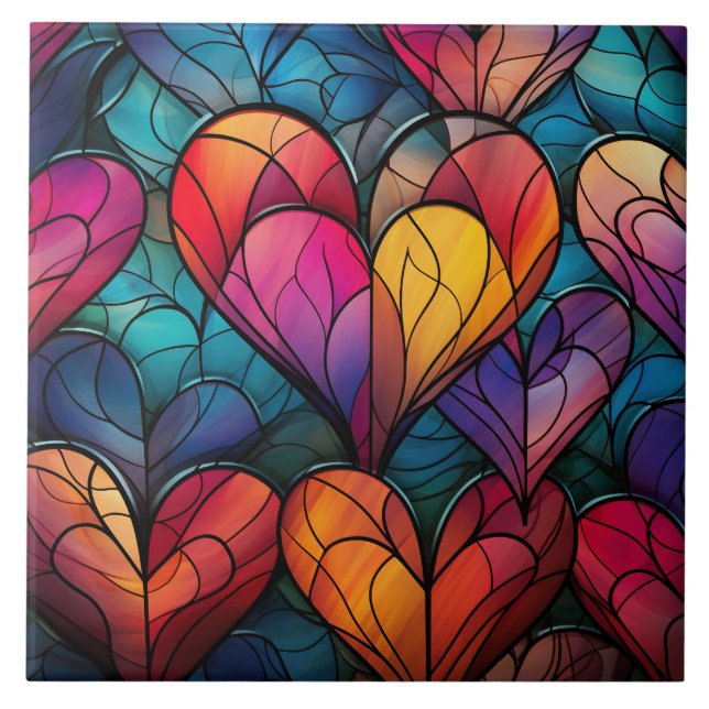  Stained Glass  Fliese (Vorderseite)