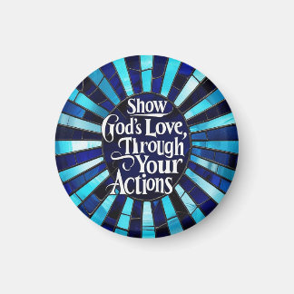 Stained Glass - Show Love Magnet