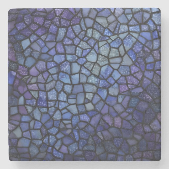 StainedGlassMosaic  Steinuntersetzer (Vorderseite)