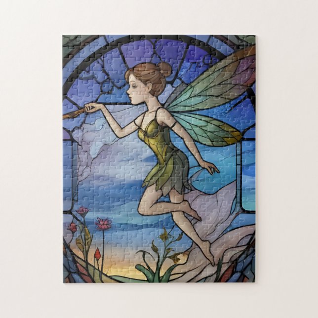Stainglass Fairy Puzzle (Vertikal)