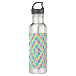 Stainless steel water bottle with a vibrant edelstahlflasche