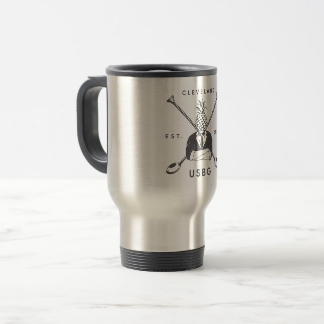 Stainless-Tasse Reisebecher (Vorderseite Links)