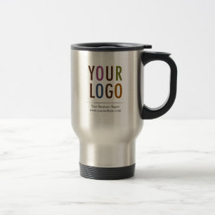 Stainless Travel Mug mit Firmenlogo No Minimum Reisebecher