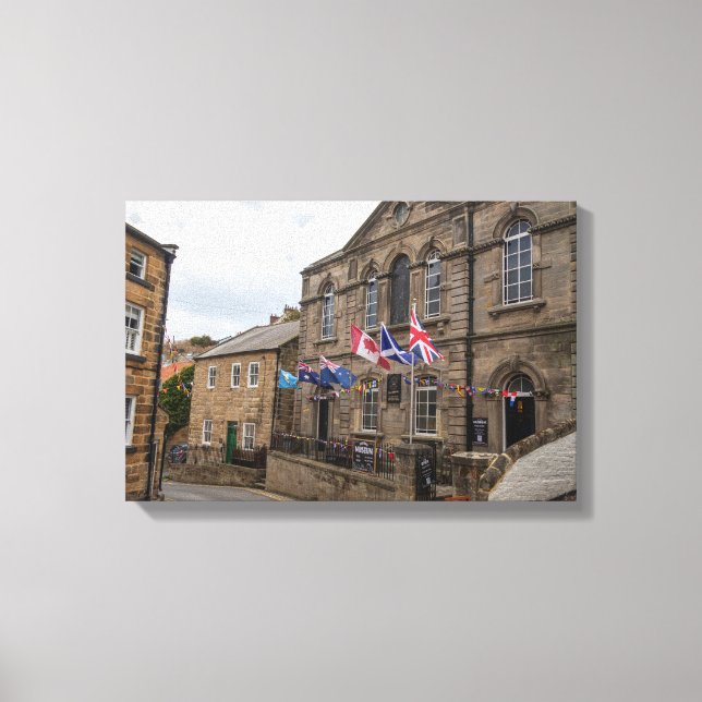 Staithes Heritage Centre Leinwanddruck (Vorderseite)