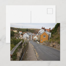 Staithes Village Hauptstraße Postkarte
