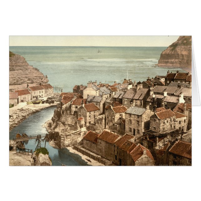 Staithes, Yorkshire, England (Vorderseite (Horizontal))