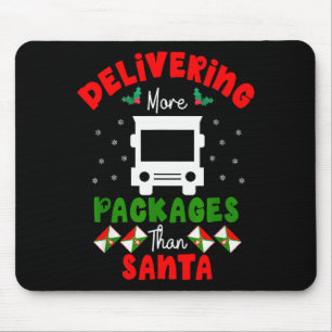 Stal Arbeiter Weihnachten mehr Pakete als Santa Mousepad