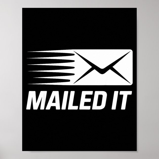 Stal Worker Art For Men Women Stman St Office Mail Poster (Vorne)