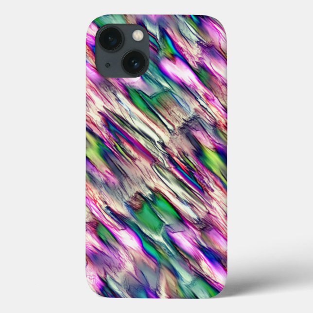 Stalagmite oder Gestein mit blassroten Farben Case-Mate iPhone Hülle (Rückseite)