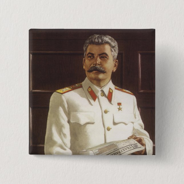 Stalin Button (Vorderseite)