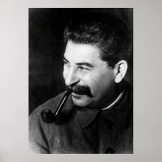 Stalin-Foto-Portrait Poster
