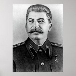 Stalin-Foto-Portrait Poster