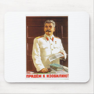 Stalin-Plakatkunst Mousepad