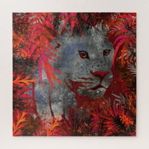 Stalking Cougar Jigsaw Puzzle - Malerei