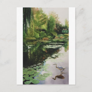 Stalking Monet von Paul Jackson aws,nws Postkarte