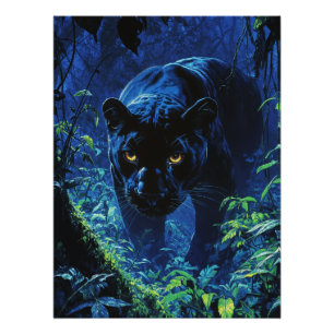 Stalking Panther Poster