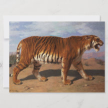 Stalking Tiger (von Rosa Bonheur)