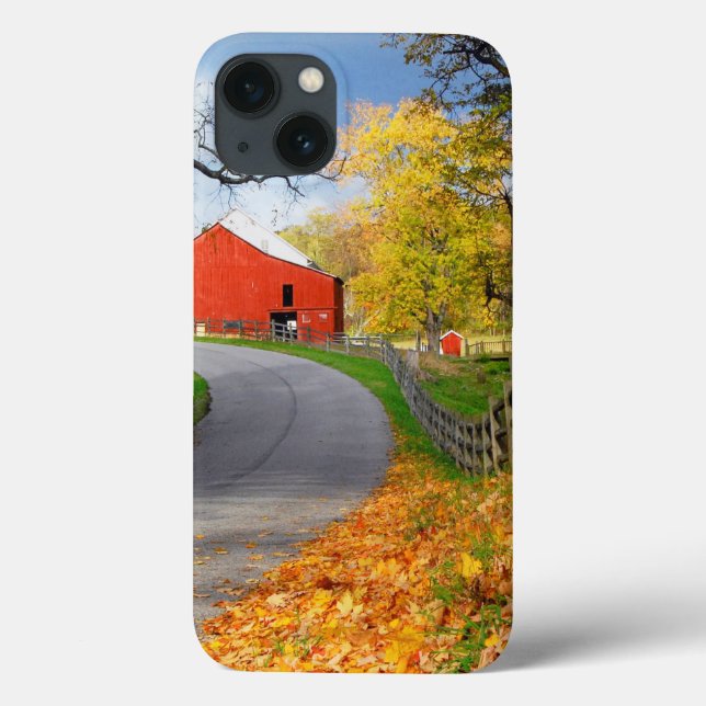 Stall im Herbst Case-Mate iPhone Hülle (Rückseite)
