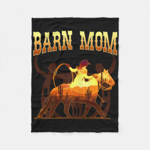 Stall Mama I Pferdefan Fleecedecke