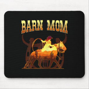 Stall Mama I Pferdefan Mousepad
