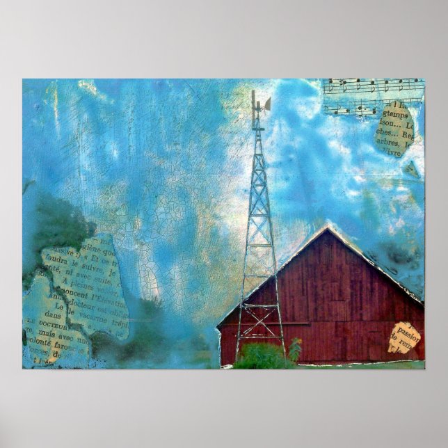 Stall Mixed Media 3 Poster (Vorne)