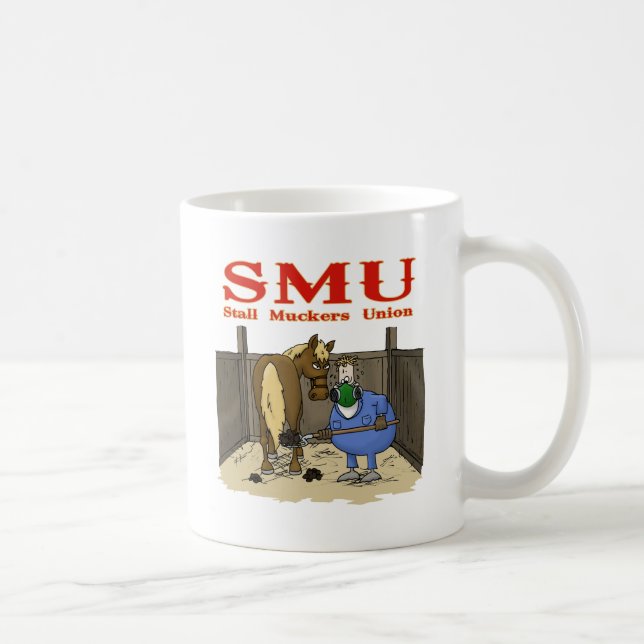 Stall Muckers Gewerkschaft Kaffeetasse (Rechts)