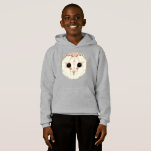 Stall Owl Kids Unisex Pullover Hoodie