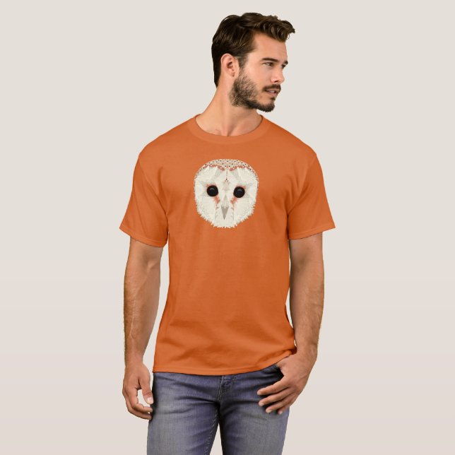 Stall Owl Unisex T - Shirt (Vorne ganz)