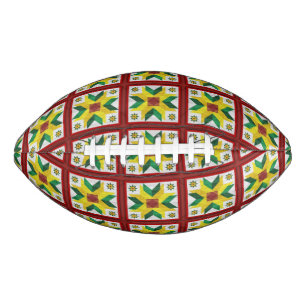 Stall Quilt Star 8 Muster Football