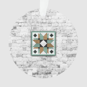 Stall Quilt Star 9 Ornament