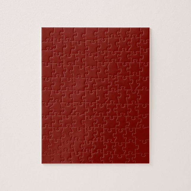 Stall rot (Vollfarbe) Puzzle (Vertikal)