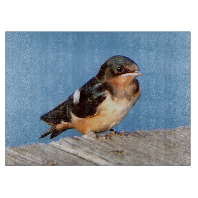Stall Swallow Schneidebrett (Vorderseite)