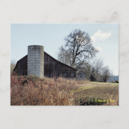 Stall und Silo - Postkarte
