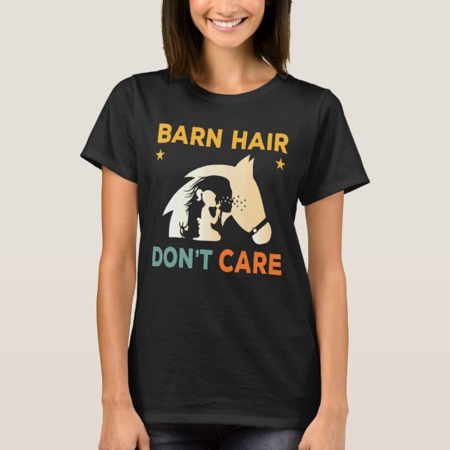 Stallhaar Reitstall Lif T-Shirt (Vorderseite)