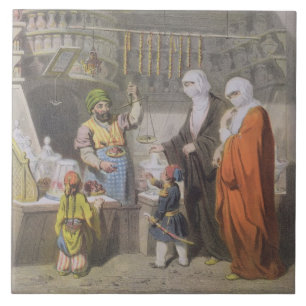 Stallholder, das gewürzte Zartheit beim Bazaa Fliese