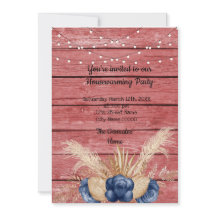 Stallholz Rustikale Dusty Blume Party