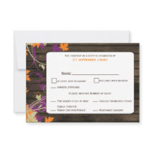 Stallholz Rustikale Pflaume Blätter Hochzeit im He