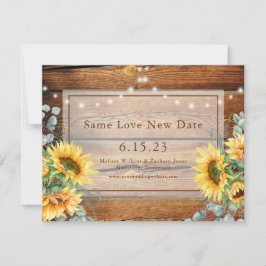 Stallholz Sonnenblumen Foto Ändern Sie das Datum R Save The Date