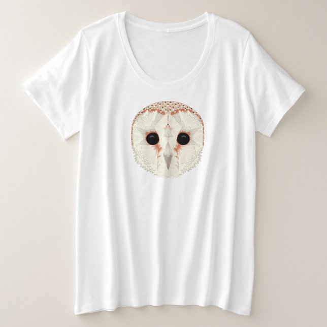 Stallhühner Plus Frauengröße T - Shirt (Design vorne)