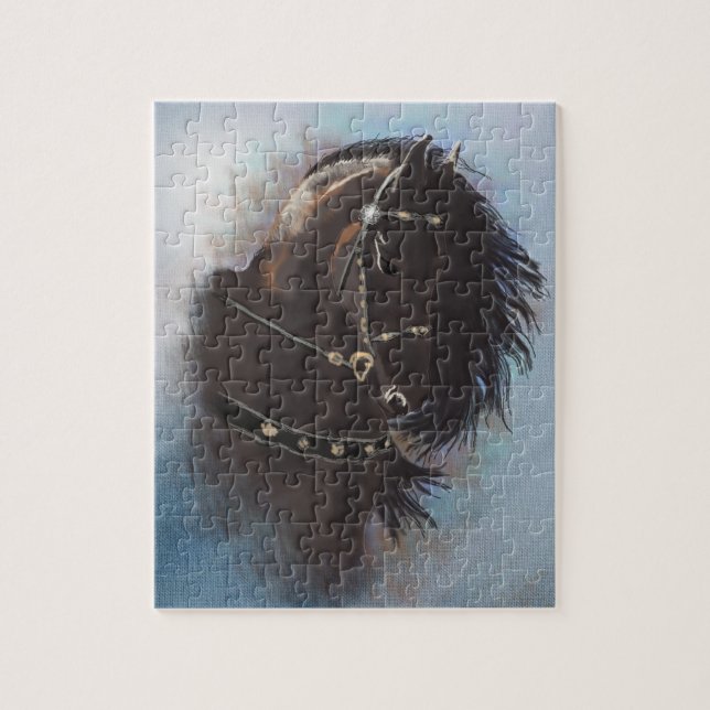 Stallion Portrait - Puzzle (Vertikal)