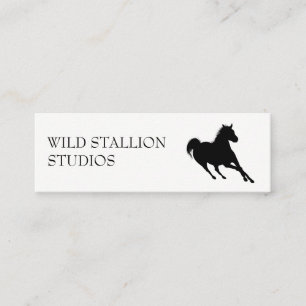 Stallion   Tierart   Video-Animation Mini Visitenkarte