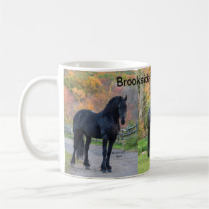 Stallionen von Brookside Friesians LLC Kaffeetasse